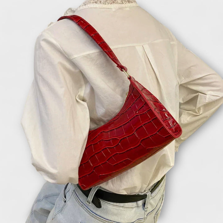 Mia - Shiny Leather Bag