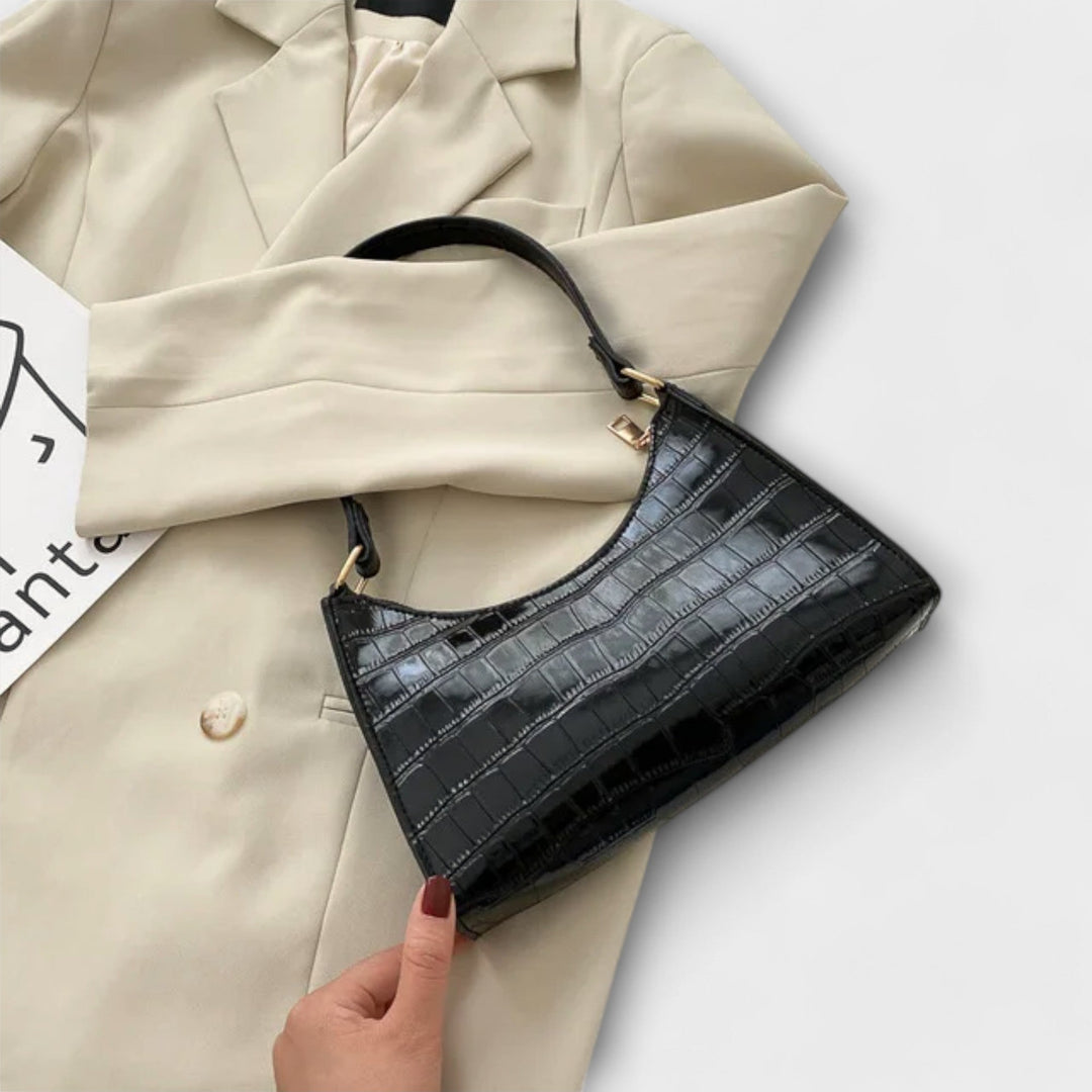 Mia - Shiny Leather Bag