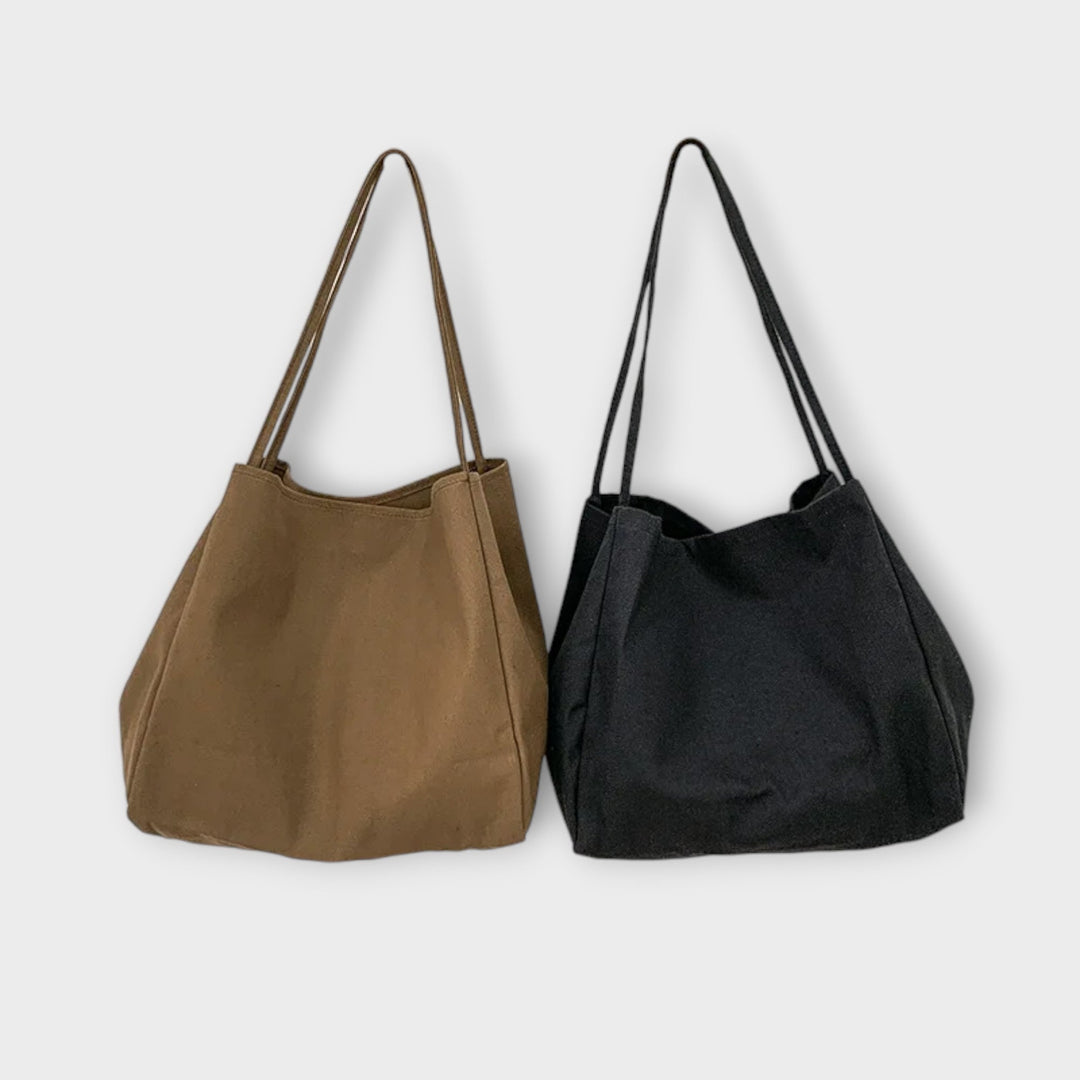 Lila - High-Quality Large Canvas Shopper Bag