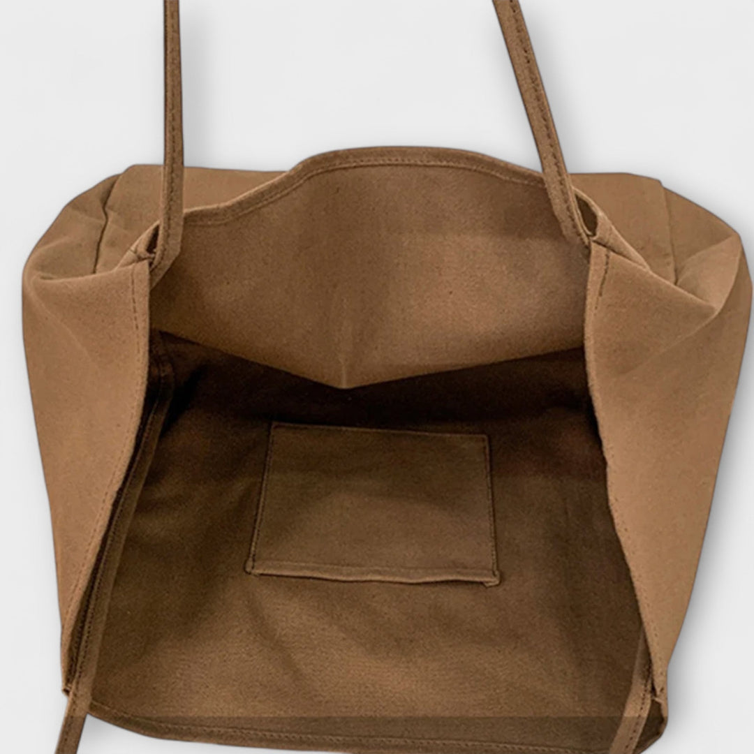 Lila - High-Quality Large Canvas Shopper Bag